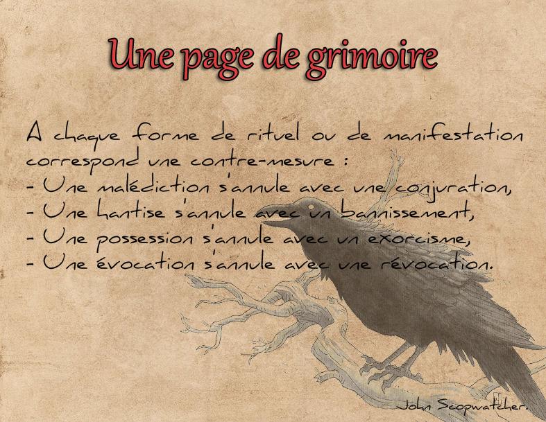 Comment annuler un mauvais sort